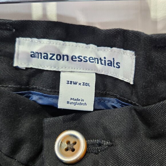 New Men’s Black Cargo Casual Pants – Size 38W x 30L - Picture 4 of 6